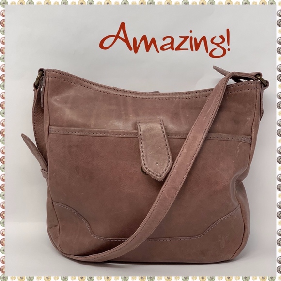 Frye Handbags - Frye Melissa Button Leather Crossbody